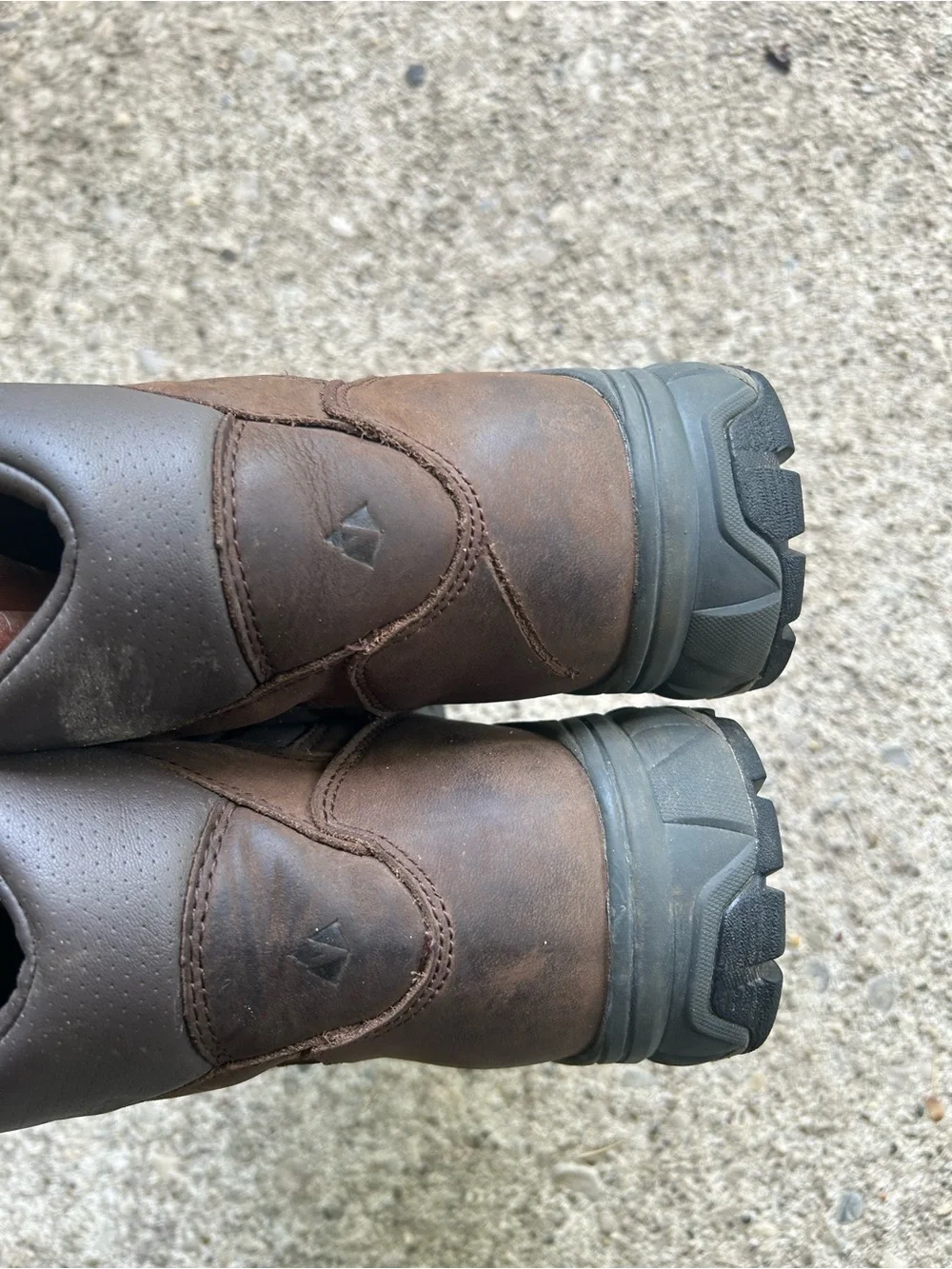 Vasque Men's Brown Leather  Hiking Boots Sz 11.5 W